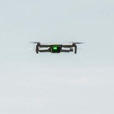 Drone hovering-1