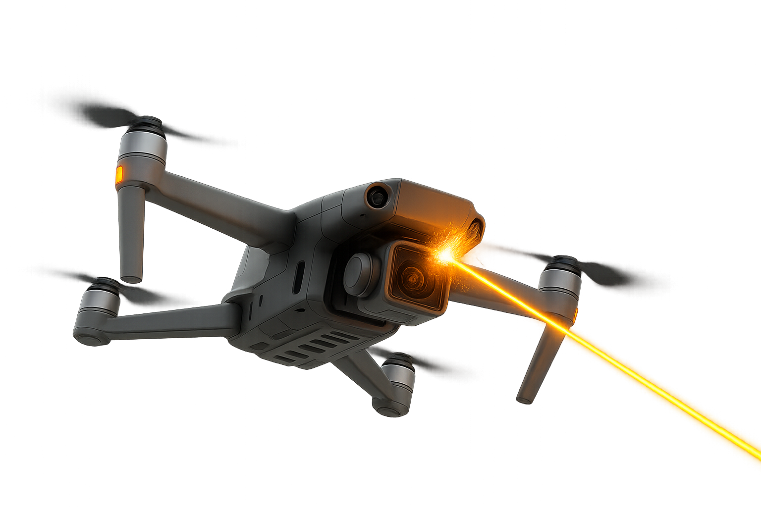 Drone-laserbeam